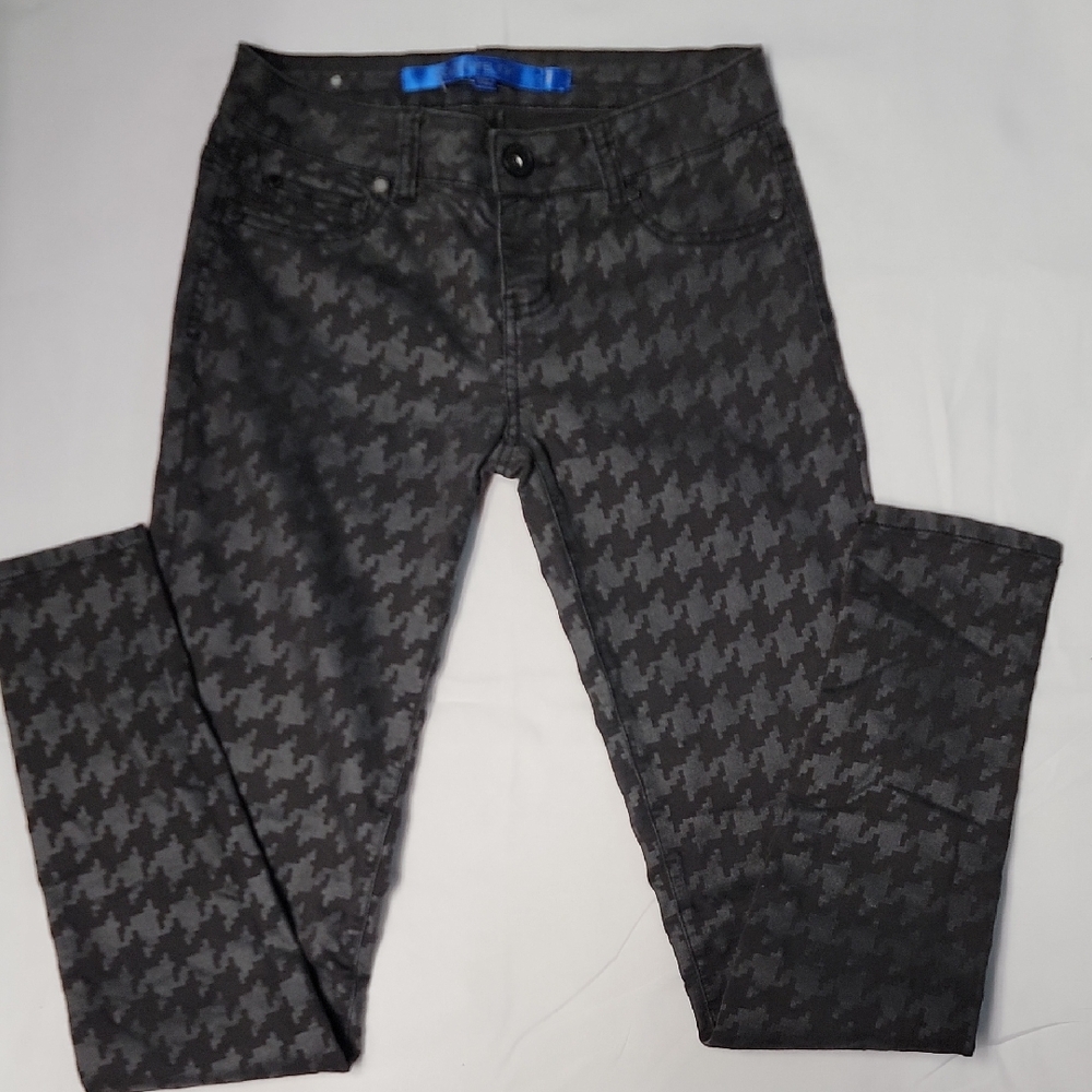 Sapphire Ink Gray And Black Peg Leg Slim Fit Pants Jeggings Size 1
